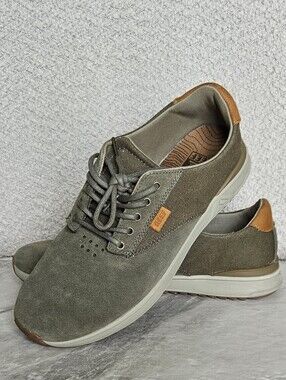 Reef Mission SE Canvas Suede Skate Sneakers - Size 10.5